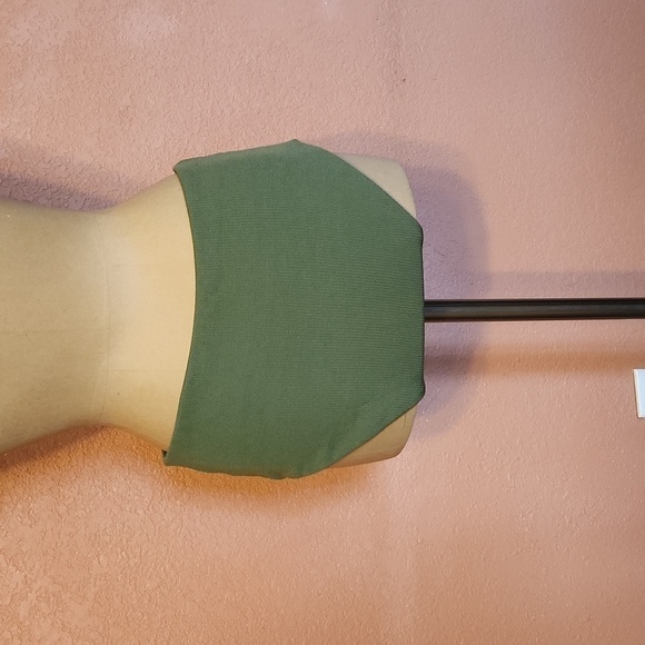 3 pairs bikini bottoms Green maroon floral beach swim vacation travel Size large - Picture 2 of 10